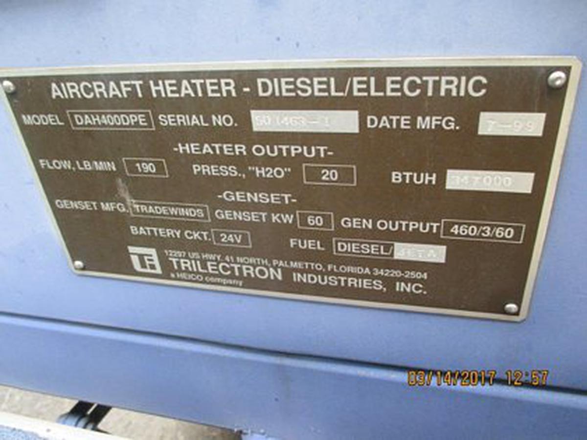 Heater Trilectron DAH-400DPE - 347000 BTU