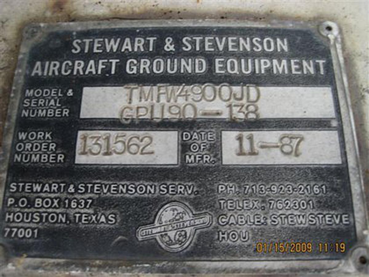 1987 Stewart & Stevenson TMFW-4900JD
