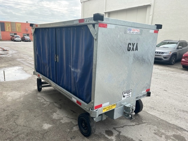 Baggage Carts Closed Iscar BCL-8 Galvanized 2021