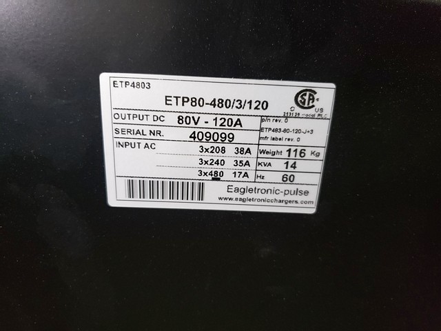 Battery Charger Eagletronic EP 4803- 240 V
