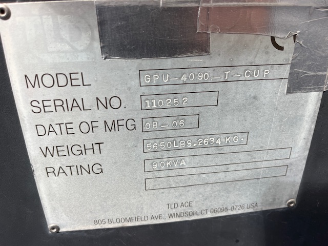 Ground Power Unit TLD 4090-T-CUP