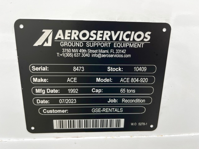 Air Conditioning Unit ACE 804-920 - 65 Tons