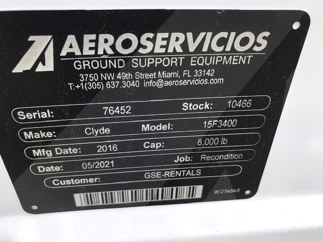 Baggage Cart Clyde 15F3400