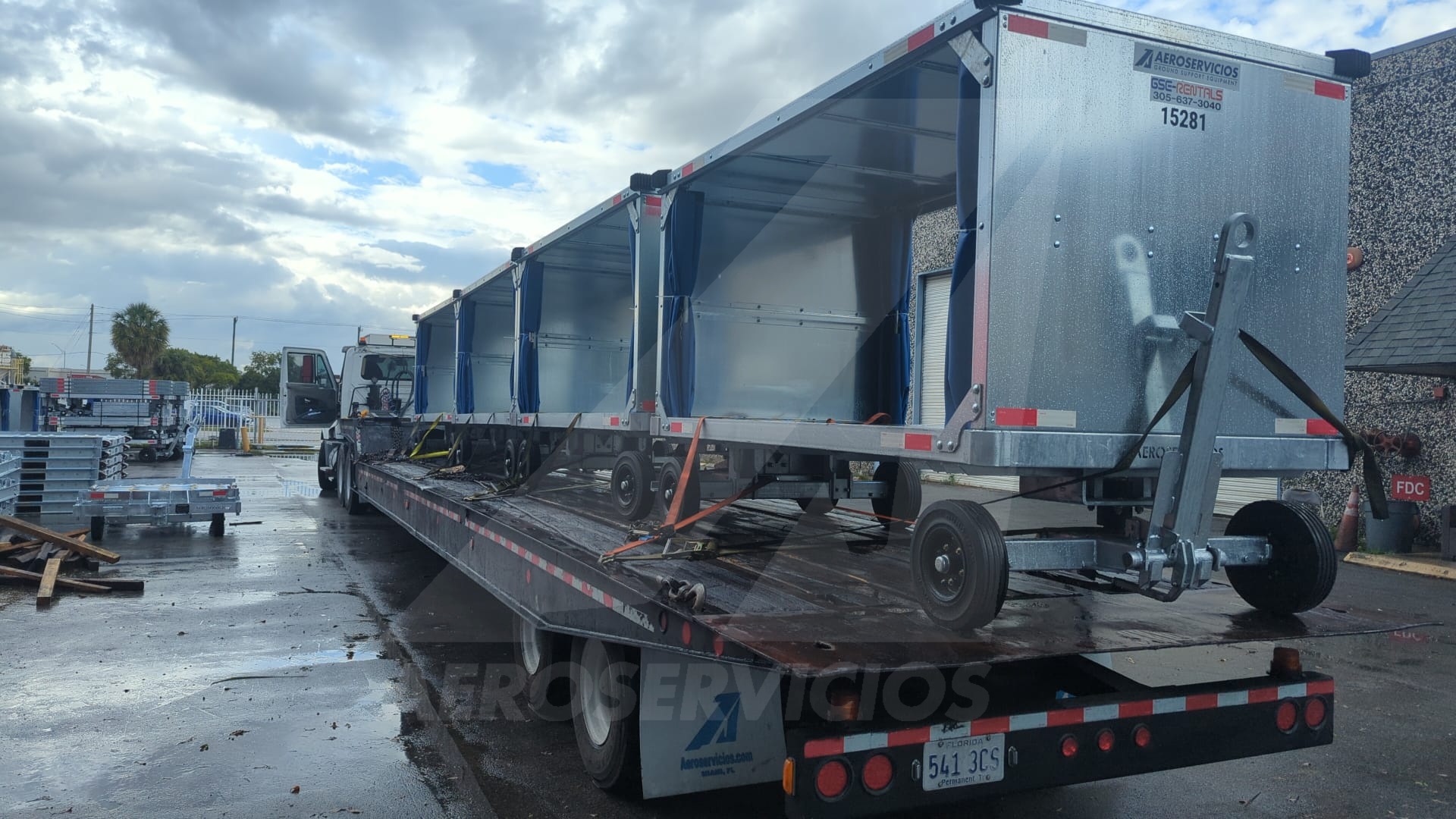 Baggage Carts Closed Iscar BCL-8 Galvanized 2025