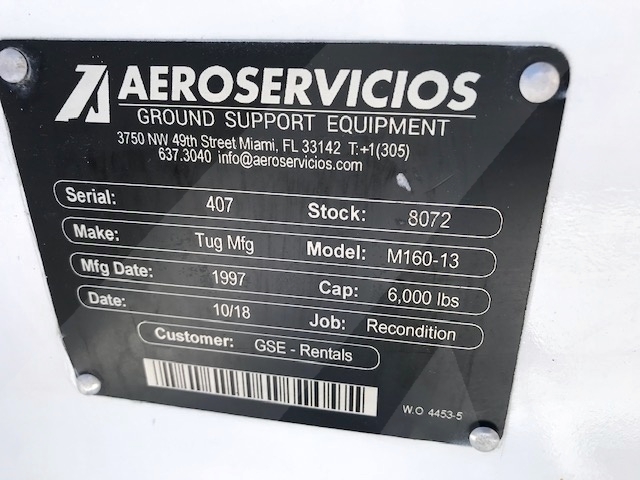 Baggage Tractor Tug M1A-60