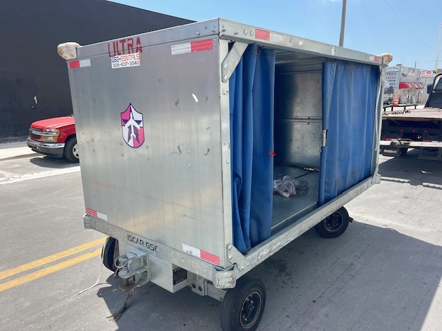 Baggage Carts Closed Iscar BCL-8 Galvanized 2023