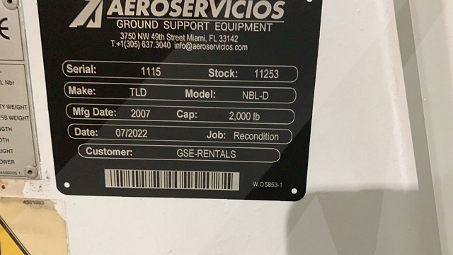 Belt Loader TLD NBL-D (CE Version)