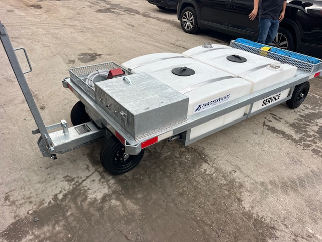 Electric Lavatory Service Cart - Standard GSE STD LC 110/110