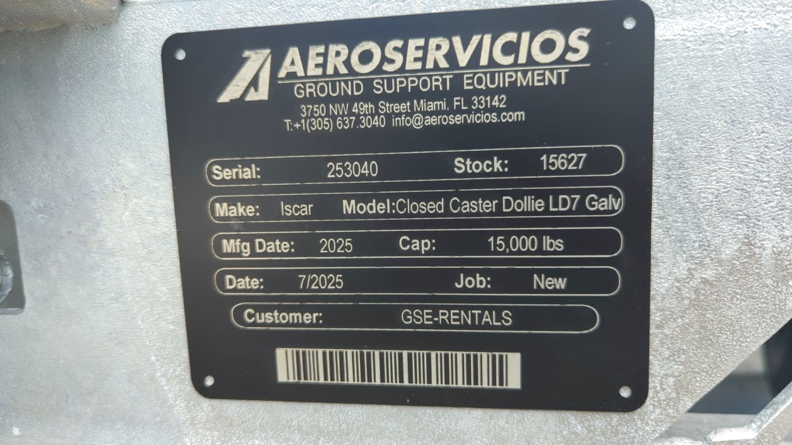Dollies LD7 Iscar 2025