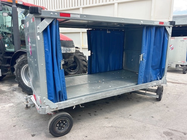 Baggage Carts Closed Iscar BCL-8 Galvanized 2023