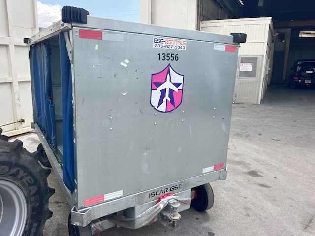 Baggage Carts Closed Iscar BCL-8 Galvanized 2023