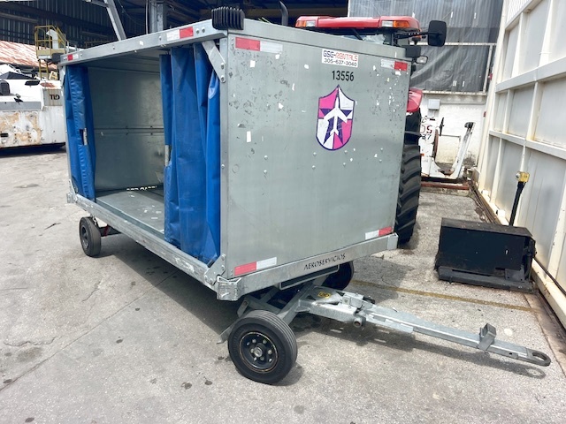 Baggage Carts Closed Iscar BCL-8 Galvanized 2023