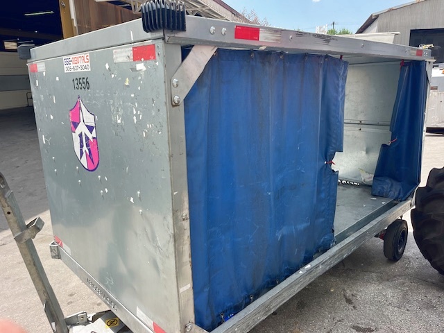 Baggage Carts Closed Iscar BCL-8 Galvanized 2023