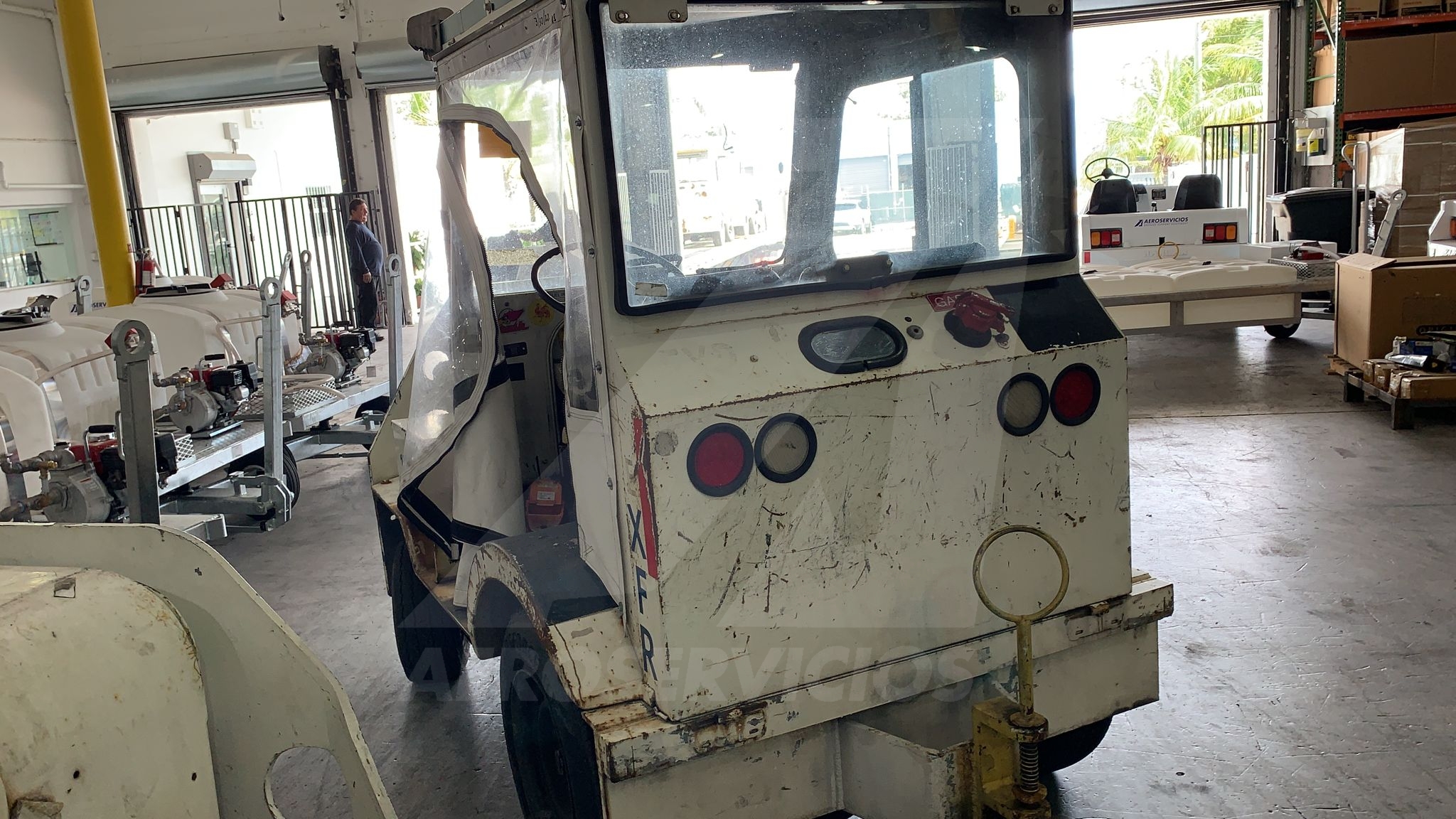 Baggage Tractor Tug MA-30/40 Cab