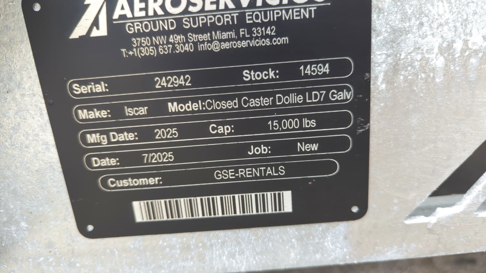 Dollies LD7 Iscar 2024