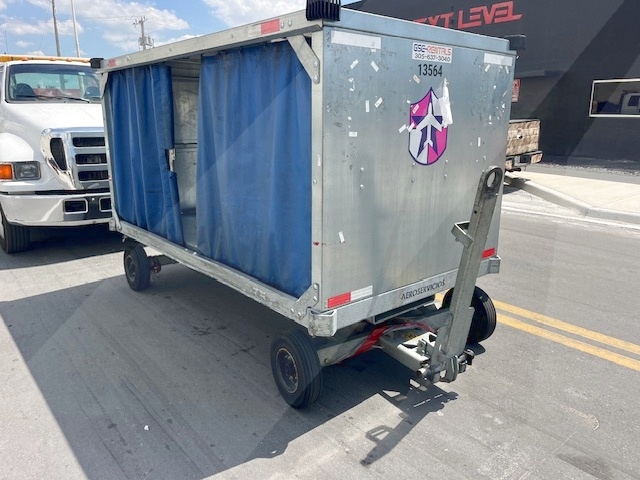 Baggage Carts Closed Iscar BCL-8 Galvanized 2023