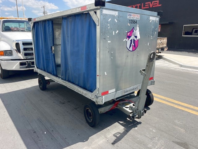 Baggage Carts Closed Iscar BCL-8 Galvanized 2023