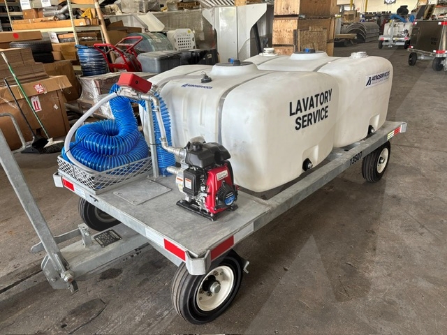 Lavatory Service Cart STD-LC-155-155 Galvanized