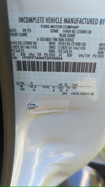 Truck Chassis Ford F-750 2026