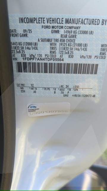 Truck Chassis Ford F-750 2026