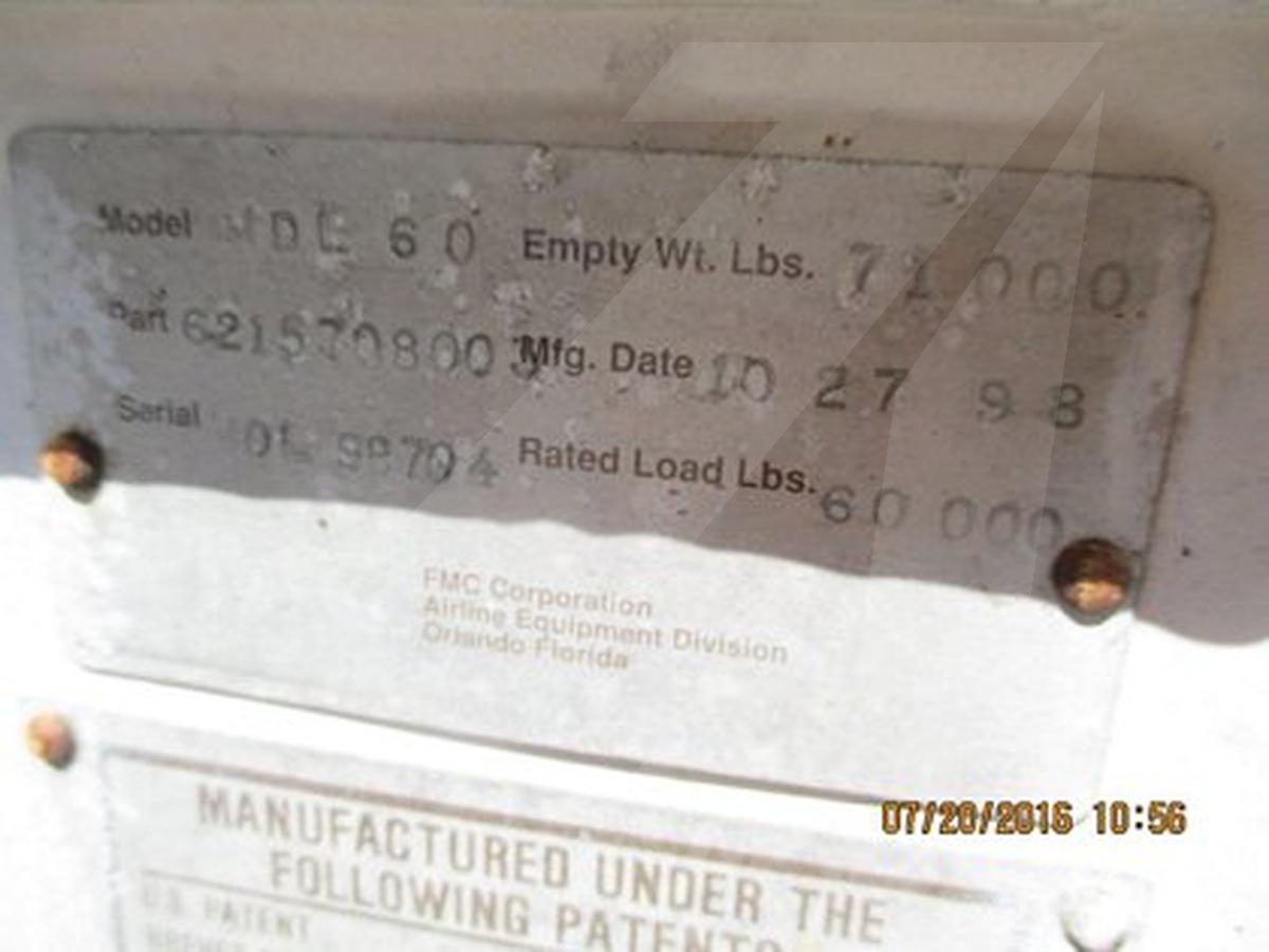 Main Deck Loader FMC MDL-60