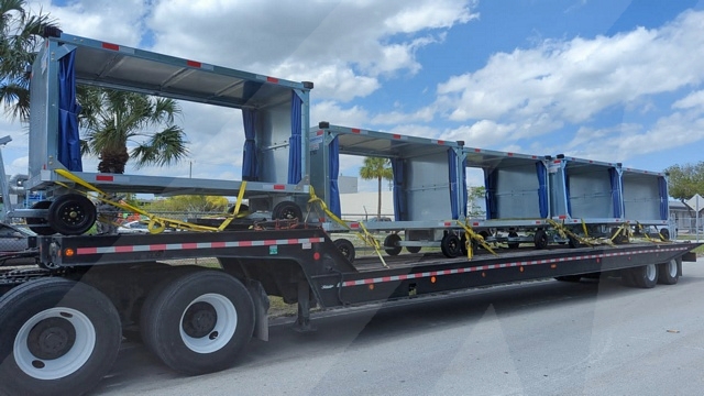 Baggage Carts Closed Iscar BCL-8 Galvanized 2023