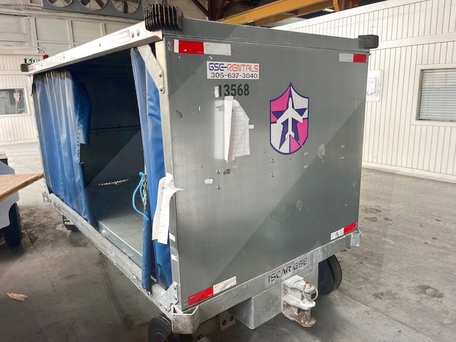Baggage Carts Closed Iscar BCL-8 Galvanized 2023