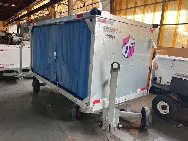 Baggage Carts Closed Iscar BCL-8 Galvanized 2023