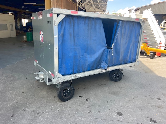 Baggage Carts Closed Iscar BCL-8 Galvanized 2023