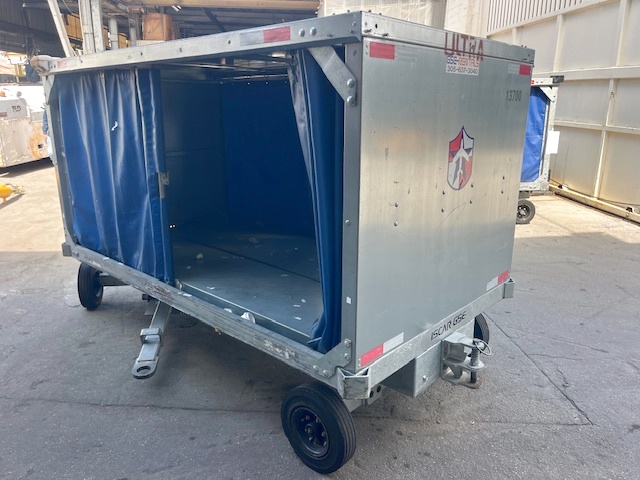 Baggage Carts Closed Iscar BCL-8 Galvanized 2023