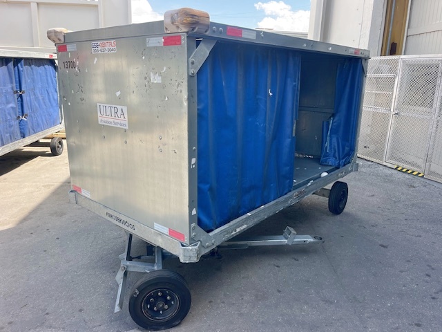 Baggage Carts Closed Iscar BCL-8 Galvanized 2023