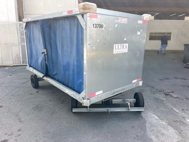 Baggage Carts Closed Iscar BCL-8 Galvanized 2023
