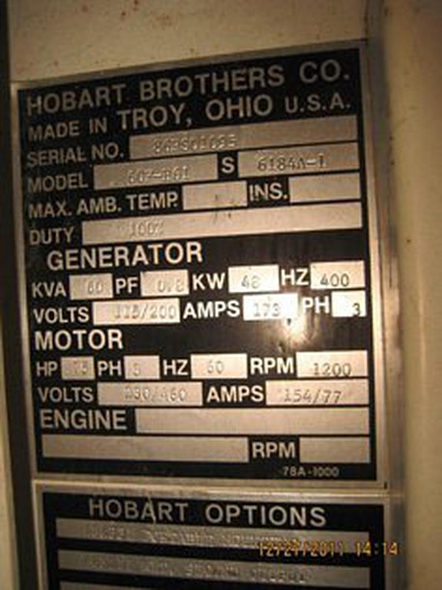 1986 Hobart 60F-H61