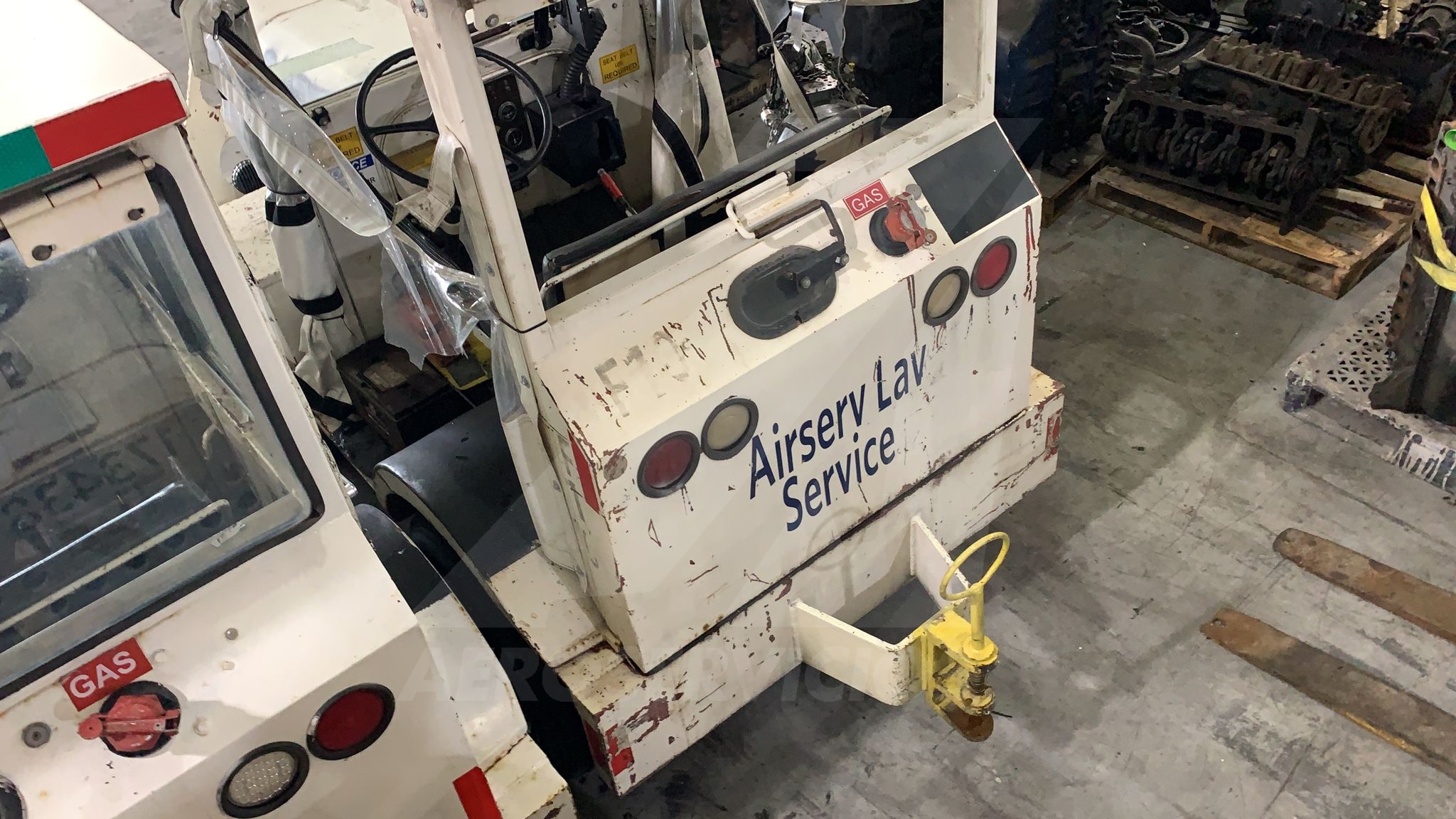 Baggage Tractor Tug MA-40 Cab