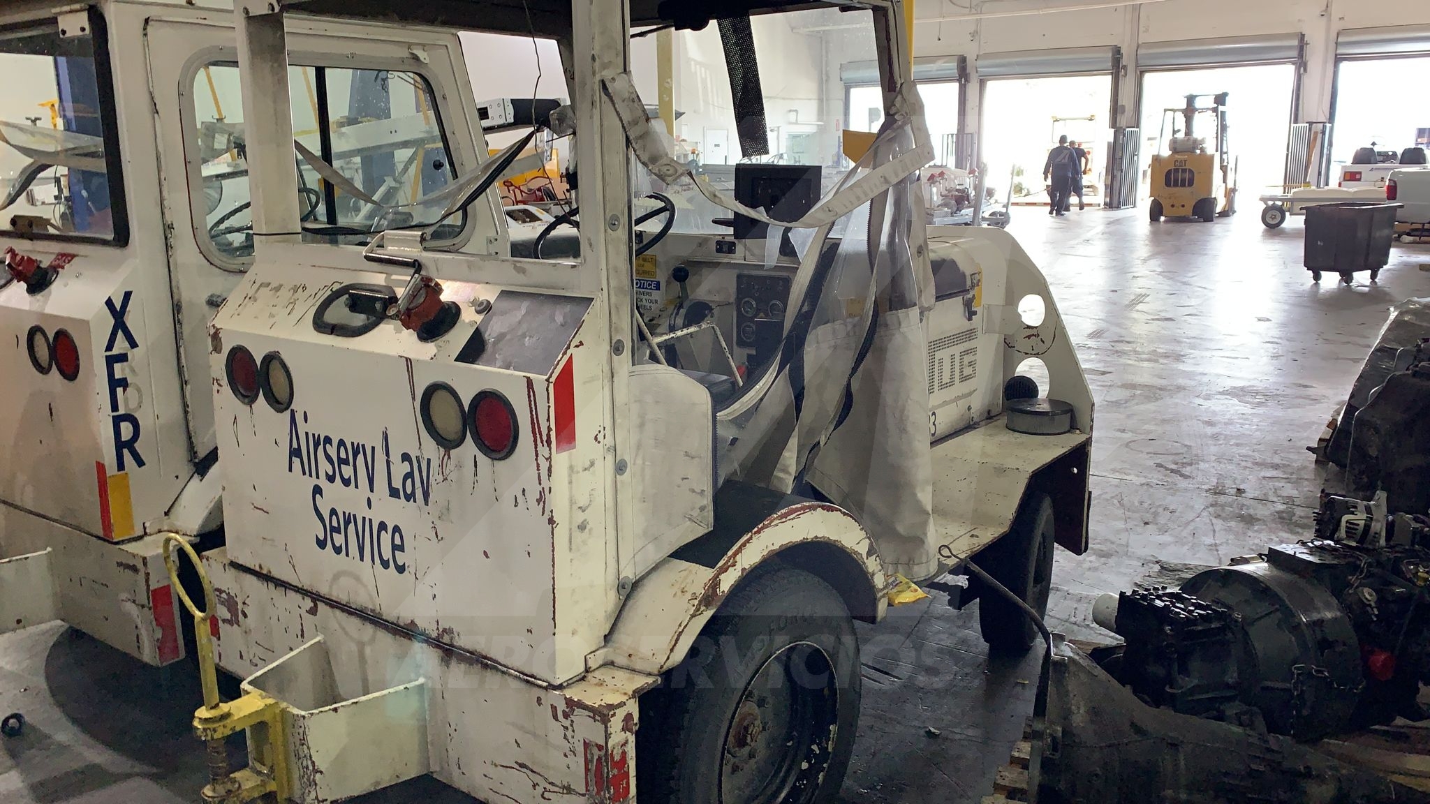 Baggage Tractor Tug MA-40 Cab