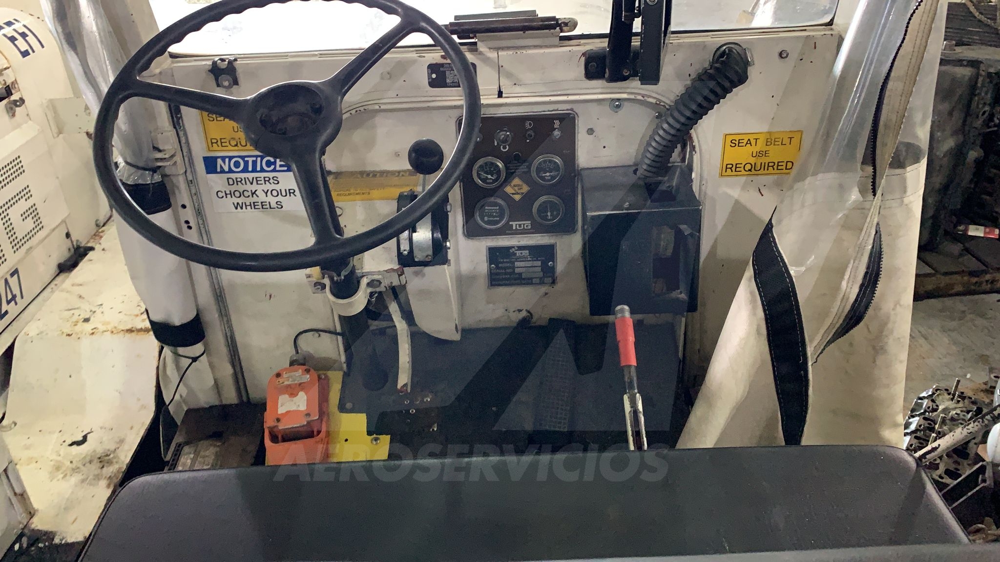 Baggage Tractor Tug MA-40 Cab