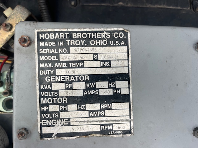 Ground Power Unit Hobart JetEx 4D