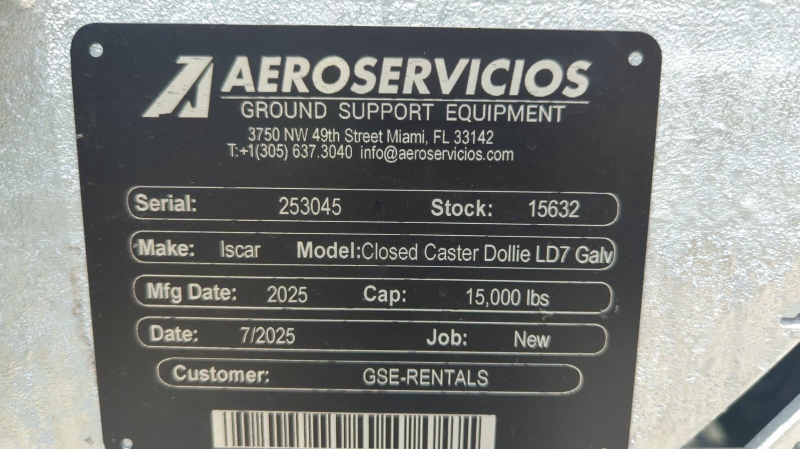 Dollies LD7 Iscar 2025