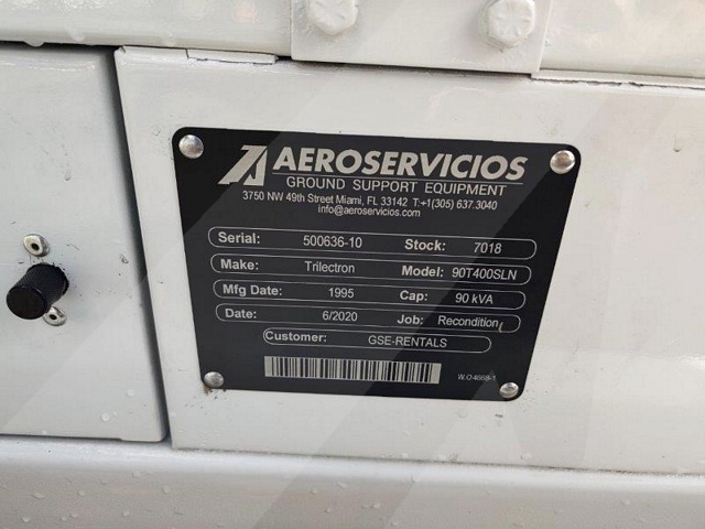 Ground Power Unit Trilectron 90T400SLN - 90 kVA
