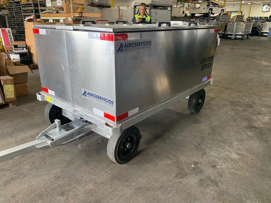 Lavatory Cart Standard GSE STD-LCI-250-CH