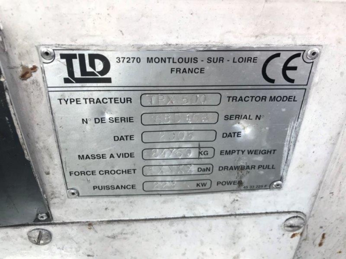 Towbarless Push Back Tractor TLD TPX-500