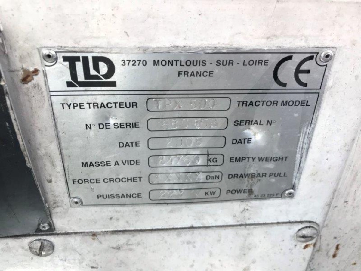 Towbarless Push Back Tractor TLD TPX-500