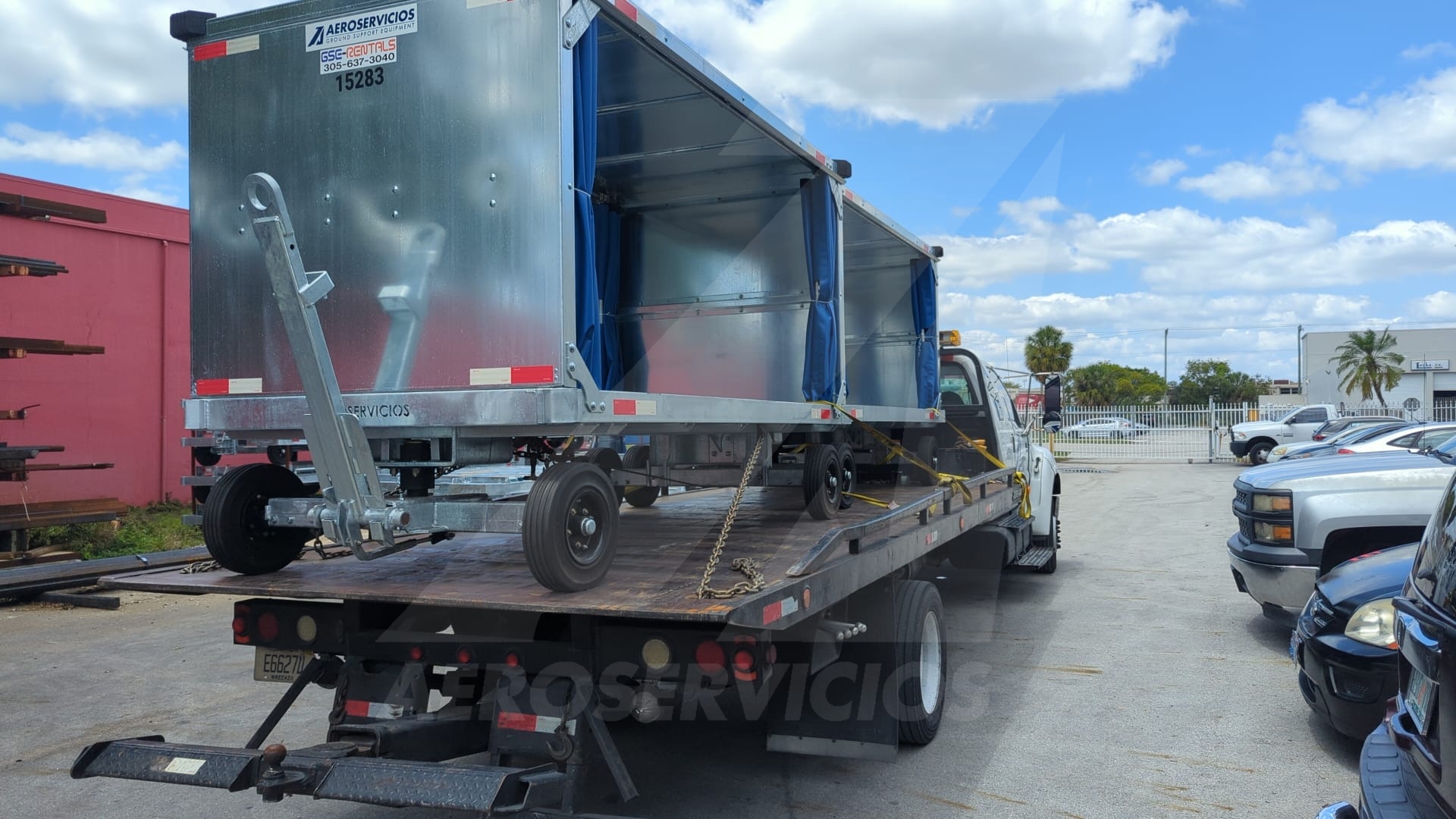 Baggage Carts Closed Iscar BCL-8 Galvanized 2025