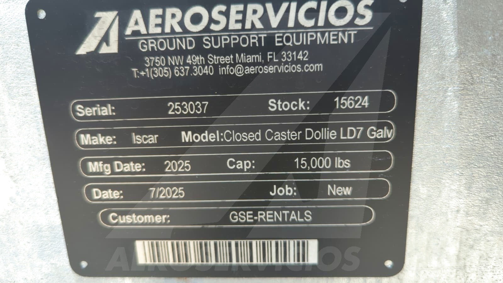 Dollies LD7 Iscar 2025