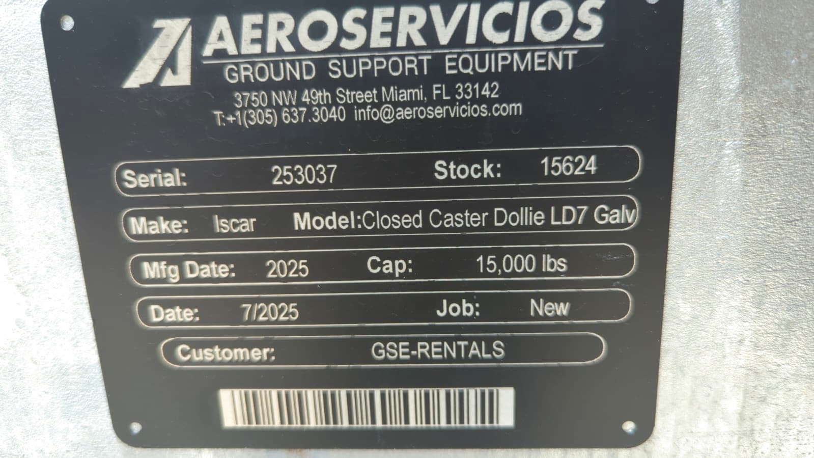 Dollies LD7 Iscar 2025