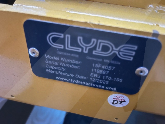 Tow Bar Clyde 15F4057 - ERJ 170/75/90/95