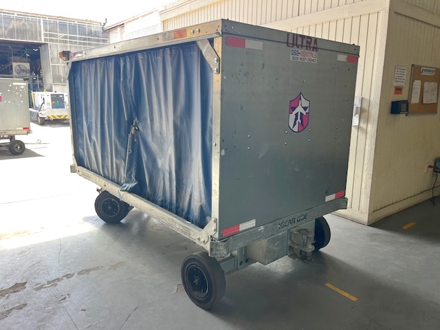 Baggage Carts Closed Iscar BCL-8 Galvanized 2023