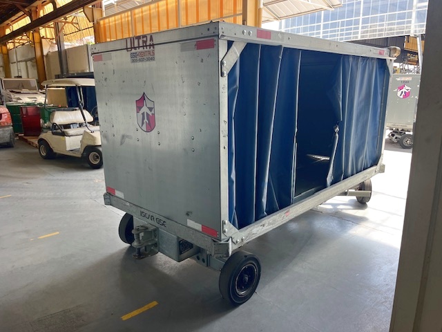 Baggage Carts Closed Iscar BCL-8 Galvanized 2023