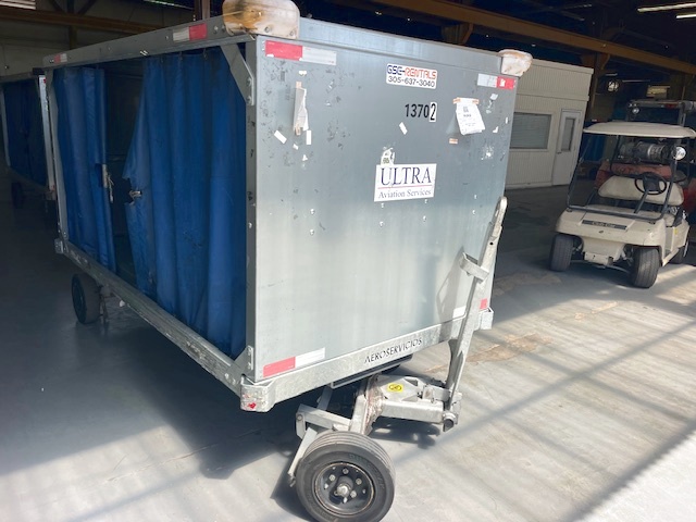 Baggage Carts Closed Iscar BCL-8 Galvanized 2023
