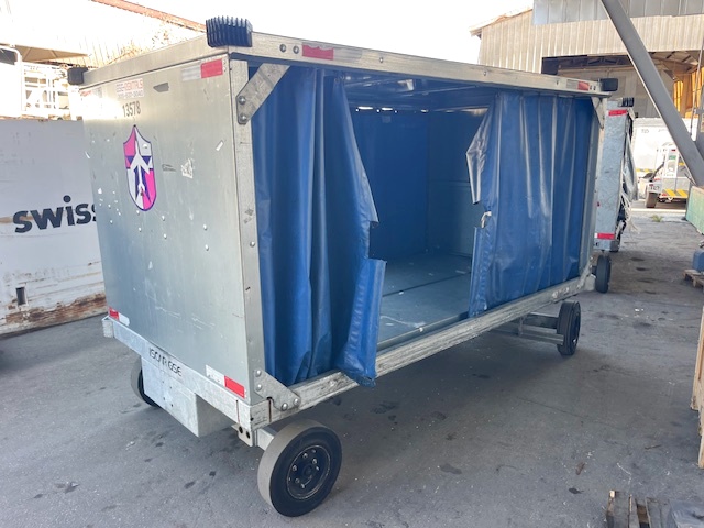 Baggage Carts Closed Iscar BCL-8 Galvanized 2023